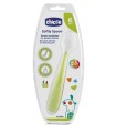 CHICCO CUCCHIAIO MORBIDO SILICONE 6M+ VERDE UP