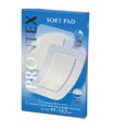 GARZA COMPRESSA PRONTEX SOFT PAD 10X12,5 6 PEZZI (5 TNT + 1 IMPERMEABILE AQUA PAD)