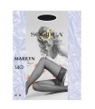 MARILYN 140 SHEER CALZA AUTOREGGENTE VISONE 2