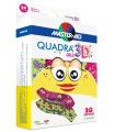 CEROTTO MASTER-AID QUADRA 3D GIRLS 20 PEZZI ASSORTITI