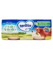 MELLIN OMOGENEIZZATO POLLO VITELLO CON VERDURE 2 X 80 G