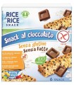 RICE&RICE SNACK DI RISO AL CIOCCOLATO 6 X 21 G SENZA LIEVITO