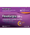 FEXALLEGRA 120 MG COMPRESSE RIVESTITE CON FILM 120 MG COMPRESSE RIVESTITE CON FILM 10 COMPRESSE IN BLISTER PVC/PVDC/AL