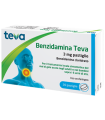 BENZIDAMINA TEVA 3 MG PASTIGLIE 3 MG PASTIGLIE, 20 PASTIGLIE IN BLISTER PVC-PVDC/AL