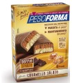 PESOFORMA BARRETTA AL CARAMELLO SALATO 12 PEZZI DA 31 G