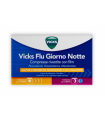 VICKS FLU GIORNO NOTTE*12+4CPR