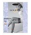 MARILYN 70 SHEER CALZA AUTOREGGENTE NERO 4XL