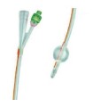 CATETERE FOLEY IN SILICONE TRASPARENTE A 2 VIE CON PALLONCINO 5-10ML DIAMETRO CH18 6,00MM LUNGHEZZA 40CM