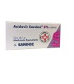 ACICLOVIR SANDOZ 5% CREMA 5% CREMA TUBO DA 3 G