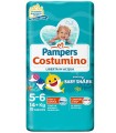 PAMPERS COSTUMINO CP 10 TG 5+ TG 5+ 10 PEZZI