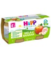 HIPP BIO OMOGENEIZZATO MELA/BANANA 2X80 G