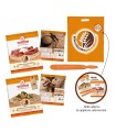 KIT SENZA GLUTINE FUORI FRIGO RICCIONE PIADINA 2X125 G + RICCIONE PIADINA GRANO SARACENO 2X125 G