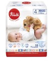 TRUDI BABY CARE PANNOLINO BAMBINI MAXI 7/18 KG 18 PEZZI