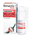 BENACTIV GOLA 0,25% SPRAY PER MUCOSA ORALE FLACONCINO 15 ML