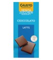 GIUSTO SENZA ZUCCHERO TAVOLETTA CIOCCOLATO LATTE 85 G