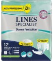 PANNOLONE MUTANDINA LINES SPECIALIST DERM AP L 12 PEZZI