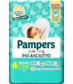 PAMPERS BABY DRY PANNOLINO DOWNCOUNT MAXI 17 PEZZI