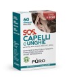 PURO SOS CAPELLI&UNGHIE 60 COMPRESSE DEGLUTIBILI