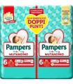 PAMPERS BABY DRY PANNOLINO MUTANDINA XL DUO DOWNCOUNT 28 PEZZI