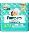 PAMPERS BABY DRY PANNOLINO DOWNCOUNT MINI 24 PEZZI