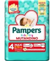 PAMPERS BABY DRY PANNOLINO MUTANDINA MAXI SMALL PACK 16 PEZZI