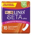 LINES SETA ULTRA ASSORBENTI LEGGERO CP 16 PEZZI