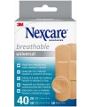 CEROTTO PREPARATO 3M NEXCARE UNIVERSAL N0340AS ASSORTITI 20 CEROTTI 19X72MM + 10 CEROTTI 25X72MM + 10 CEROTTI TONDI 22,5MM