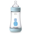 CHICCO BIBERON PERFECT 5 BOY 240 ML IN SILICONE 2 FORI