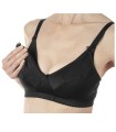 MAMMY REGGISENO MICROFIBRA ALLATTAMENTO BLACK 4C