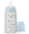 MEMORIES BIBERON DA 270 ML SILICONE SX PRO AZZURRO