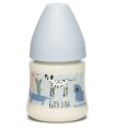 SUAVINEX BIBERON 150 ML TETTARELLA ROTONDA FLUSSO LENTO S DOG AZZURRO