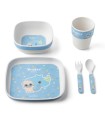 YOOHOO BABY BY NUVITA BAMBOO KIT PAPPA 12+ LIGHT BLUE