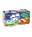 MELLIN OMOGENEIZZATO PESCA MELA 100 G 2 PEZZI