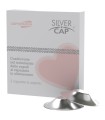 SILVER CAP COPPETTE IN ARGENTO COPRI CAPEZZOLI PER ALLATTAMENTO 2 PEZZI