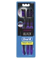 ORALB ALL ROUNDER BLACK SPAZZOLINO MANUALE 3 PEZZI