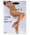 VENERE 140 OPEN TOE COLLANT NERO 2-M