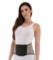 CORSETTO FEMMINILE GLAM NERO/NERO ALTEZZA 25 CM XL