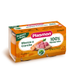 PLASMON OMOGENEIZZATI MANZO CAROTE 2 PEZZI DA 120 G