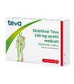 DICLOFENAC TEVA CEROTTI MEDICATI 140 MG CEROTTI MEDICATI 5 CEROTTI MEDICATI