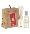 I PROFUMI DELLA CASA SET PANETTONE 1 SPRAY AMBIENTE 100 ML + BASTONCINI AROMATICI AMBIENTE 100 ML