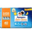 PAMPERS SOLE LUNA TRIO XL 40 PEZZI