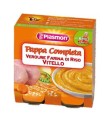 PLASMON OMOGENEIZZATO PAPPE VITELLO/VERDURA/RISO 190 G X 2 PEZZI