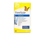 STRISCE MISURAZIONE GLICEMIA FREESTYLE OPTIUM TEST STRIPS 25 PEZZI