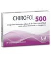 CHIROFOL 500 20 COMPRESSE GASTRORESISTENTI