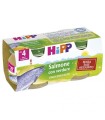 HIPP OMOGENEIZZATO SALMONE CON VERDURE 2X80 G