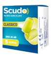 SCUDO FILTRO AURICOLARE CLASSICO SNR 36 DB 7-12MM 5 PAIA