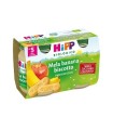 HIPP BIO OMOGENEIZZATO MELA BANANA BISCOTTO 2X125 G